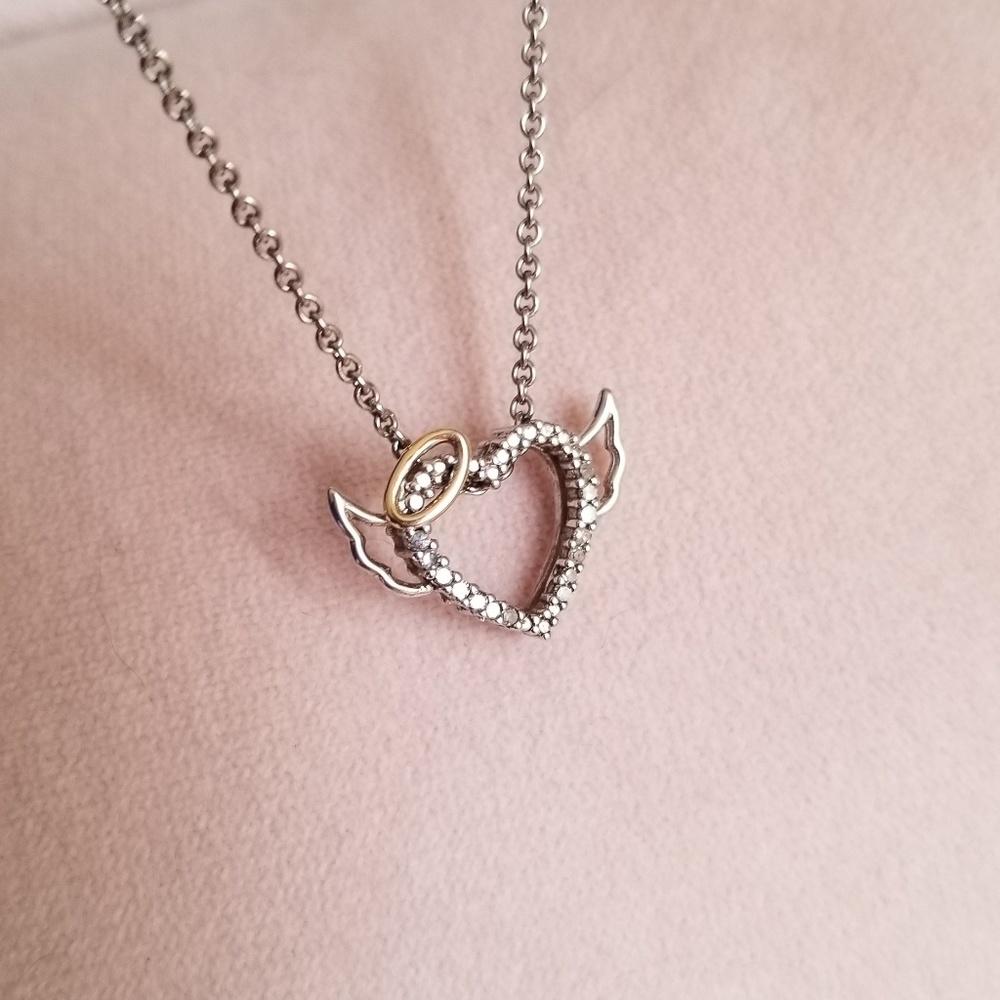 Sterling Silver Heart Necklace